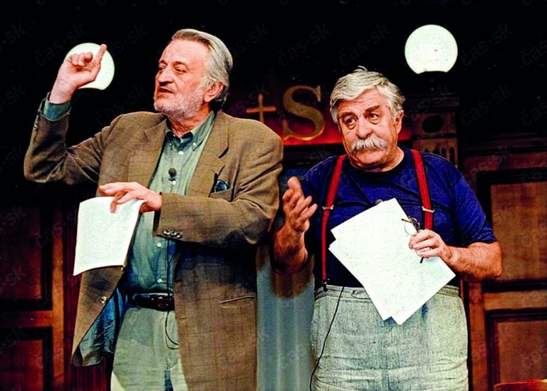 Zábavná show oblíbené dvojice Lasica Satinský Všeci sú za dverami (90. léta)