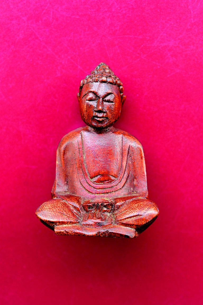 Buddha nesmí v domácnosti scházet. Přináší klid a pohodu.