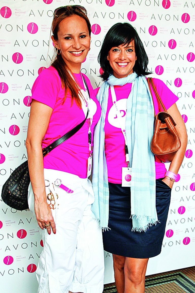 Při pochodu proti rakovině před šesti lety, na snímku s Monikou Absolonovou.
