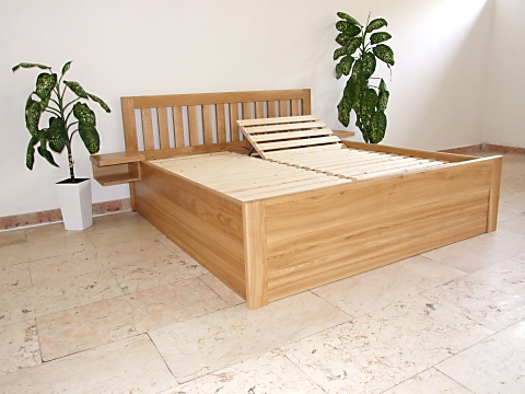 MIVEPO produkuje také postele s nastavitelným roštem.