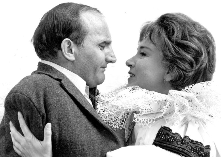 S Janou Dítětovou ve slavném trezorovém filmu podle románu Milana kundery Žert (1968).