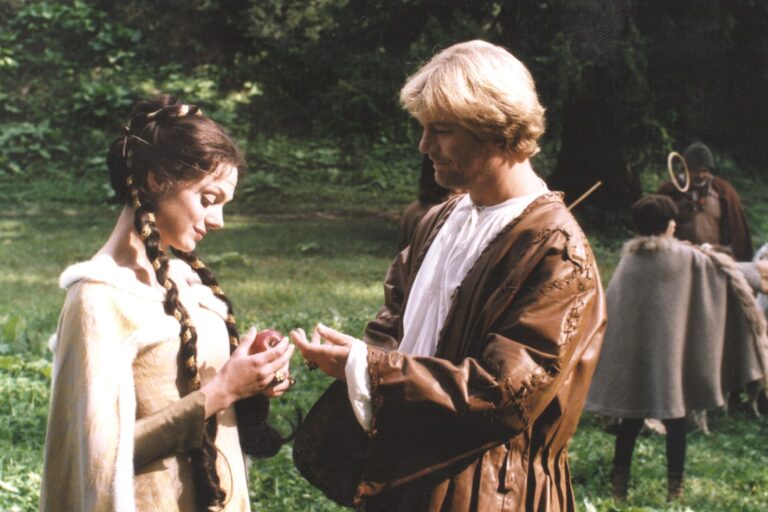 S Klárou Issovou si zahrál v pohádce Královský slib (2001).